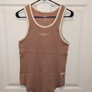 YoungLA 313 Rocket Rib Tank (Salmon)